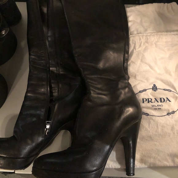 Prada Boots 8 - Picture 1 of 8